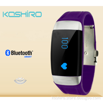 Koshiro Smart Activity Tracker Sleep Monitor Bluetooth 4.0 Heart Rate Monitor Watch
